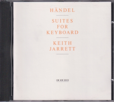 Georg Friedrich Händel / Suites for Keyboard / KÄYTETTY CD // Keith Jarrett