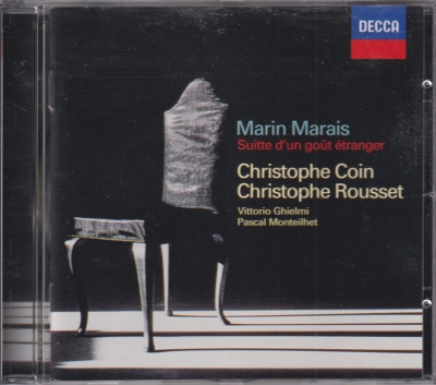 Marin Marais / Suitte d'un gout étranger / KÄYTETTY CD // Christophe Coin / Vittorio Ghielmi / Pascal Monteilhet / Christophe Rousset