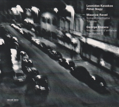 Maurice Ravel / George Enescu / Violin Sonatas / KÄYTETTY CD // Leonidas Kavakos / Peter Nagy