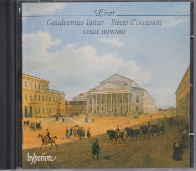 Franz Liszt / Gaudeamus Igitur - Pièces d'occasion / KÄYTETTY CD // Leslie Howard