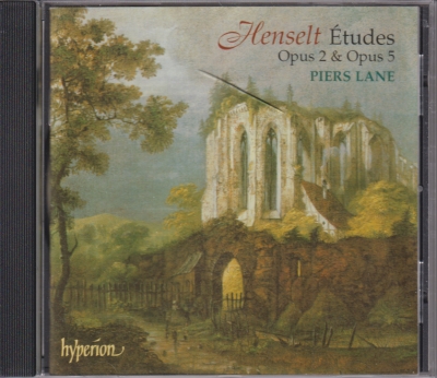 Adolph von Henselt / Études opp. 2 & 5 / KÄYTETTY CD // Piers Lane