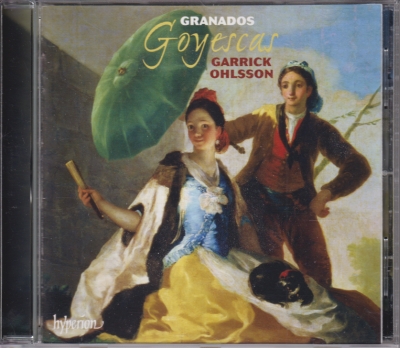 Enrique Granados / Goyescas / KÄYTETTY CD // Garrick Ohlsson
