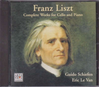 Franz Liszt / Works for Cello and Piano / Complete) / KÄYTETTY CD // Guido Schiefen / Eric Le Van
