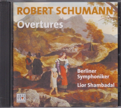 Robert Schumann / Overtures / KÄYTETTY CD // Berliner Symphoniker / Lior Shambadal
