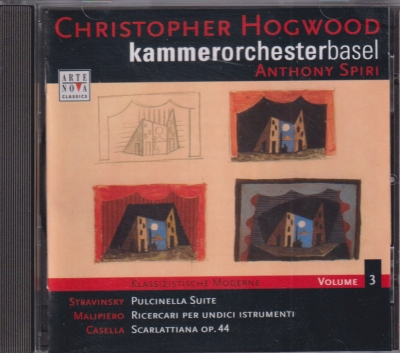Kammerorchester Basel / Klassizistische Moderne Vol. 3 / KÄYTETTY CD // Igor Stravinsky / Gian Francesco Malipiero / Alfredo Casella