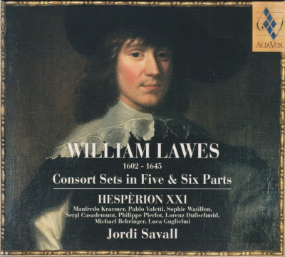 William Lawes / Consort Sets in Five & Six Parts / KÄYTETTY 2CD // Hesperion XXI / Jordi Savall