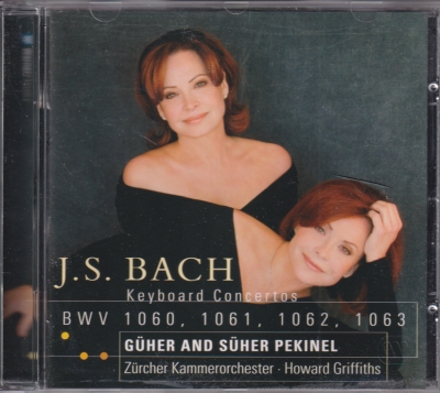 J.S. Bach / Keyboard Concertos / KÄYTETTY CD // Güher & Süher Pekinel