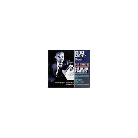 Ernst Krenek / Der Diktator / Das geheime Königreich / Schwergewicht oder Die ehre der Nation // Urban Malmberg / Celina Lindsley / Bogna Bartosz / Claudia Barainsky / Deutsches Symphonie-Orchester Berlin / Marek Janowski