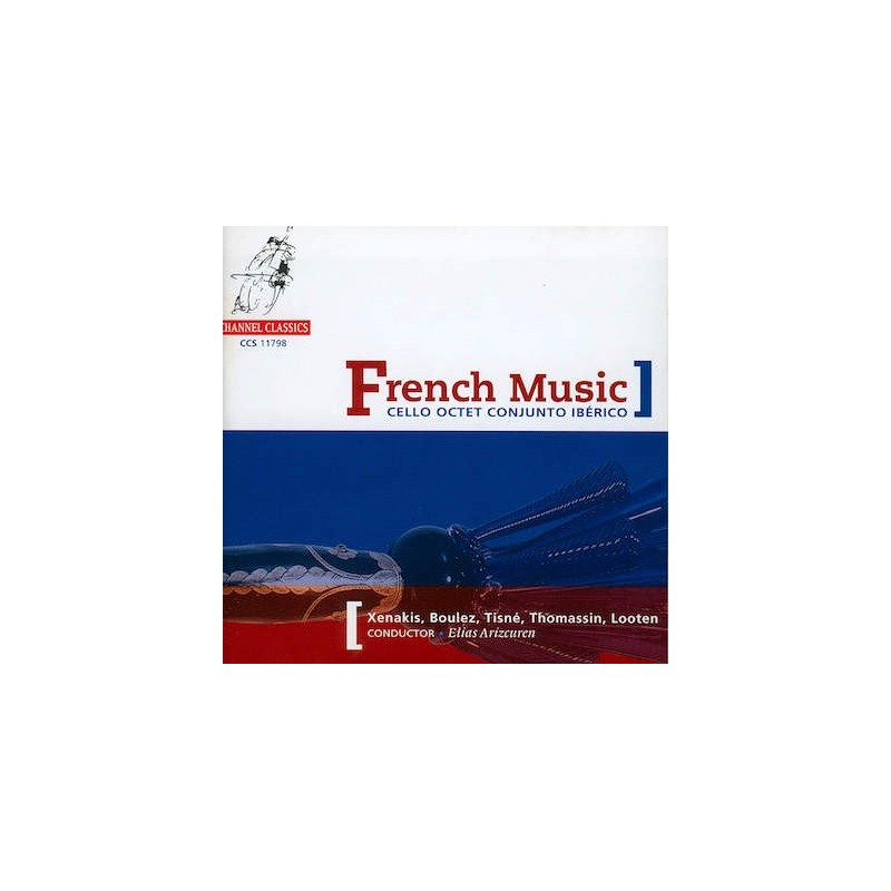 Cello Octet Conjunto Ibérico / French Music // Iannis Xenakis / Pierre Boulez / Antoine Tisné / Arthur Thomassin / Christophe Looten