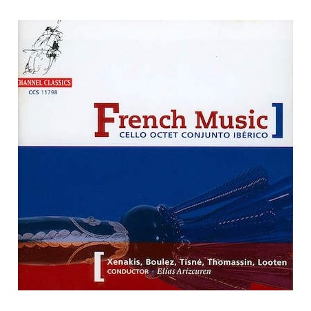 Cello Octet Conjunto Ibérico / French Music // Iannis Xenakis / Pierre Boulez / Antoine Tisné / Arthur Thomassin / Christophe Looten
