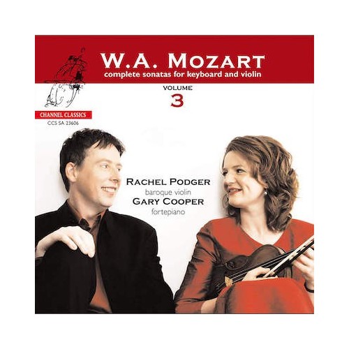 W.A. Mozart / Sonatas for Keyboard and Violin vol. 3 // Gary Cooper / Rachel Podger