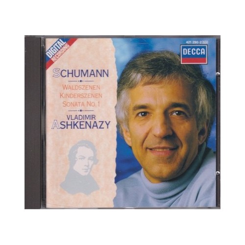 Robert Schumann / Waldszenen / Kinderszenen / Piano Sonata no. 1 / KÄYTETTY CD // Vladimir Ashkenazy