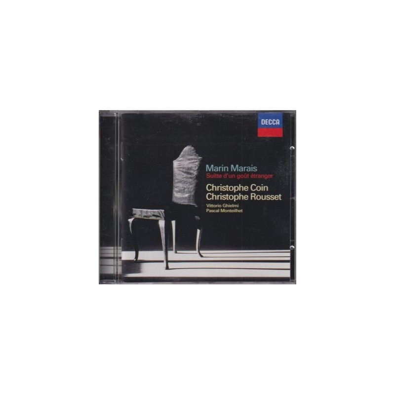 Marin Marais / Suitte d'un gout étranger / KÄYTETTY CD // Christophe Coin / Vittorio Ghielmi / Pascal Monteilhet / Christophe Rousset