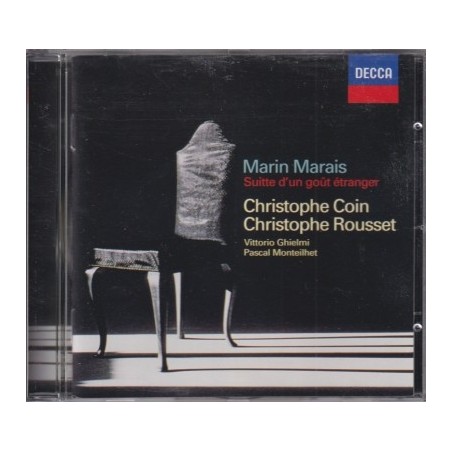 Marin Marais / Suitte d'un gout étranger / KÄYTETTY CD // Christophe Coin / Vittorio Ghielmi / Pascal Monteilhet / Christophe Rousset