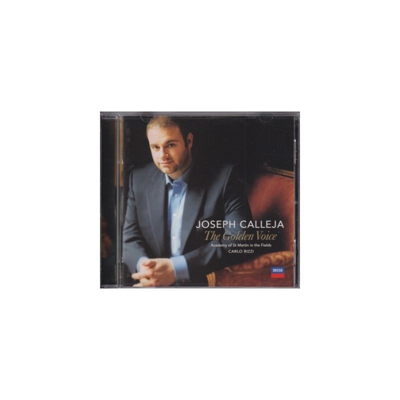 Joseph Calleja / The Golden Voice / KÄYTETTY CD // Giuseppe Verdi / Gaetano Donizetti / Vincenzo Bellini / Charles Gounod / Jules Massenet / Jacques Offenbach / Georges Bizet / Adolphe Adam / Giuseppe Pietri