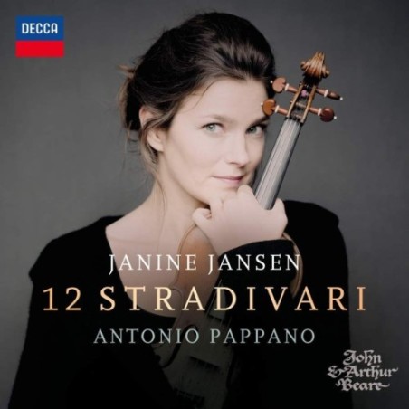 Janine Jansen / 12 Stradivari // Manuel de Falla / Josef Suk / Clara Schumann / Robert Schumann / Henri Vieuxtemps / Pyotr Tchaikovsky / Karol Szymanowski / Maurice Ravel / Edward Elgar / Sergei Rachmaninov / Fritz Kreisler