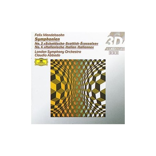 Felix Mendelssohn / Symphonies 3 & 4 / London Symphony Orchestra / Claudio Abbado
