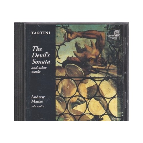 Giuseppe Tartini / The Devil's Sonata / KÄYTETTY CD // Andrew Manze
