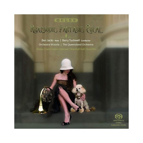 Ben Jacks / Rhapsodie, Fantasie, Poème - Music for Horn and Orchestra // Jean-Michel Damase / Charles Koechlin / Paul Dukas /...