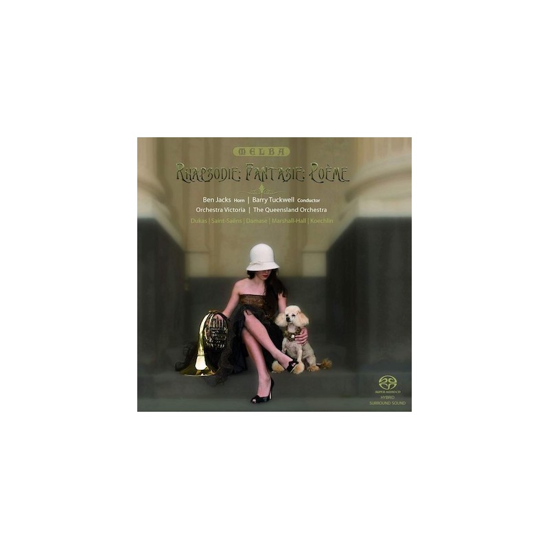 Ben Jacks / Rhapsodie, Fantasie, Poème - Music for Horn and Orchestra // Jean-Michel Damase / Charles Koechlin / Paul Dukas / Camille Saint-Saëns