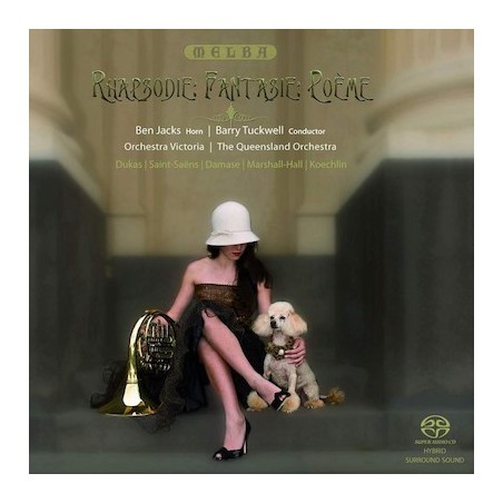 Ben Jacks / Rhapsodie, Fantasie, Poème - Music for Horn and Orchestra // Jean-Michel Damase / Charles Koechlin / Paul Dukas / Camille Saint-Saëns