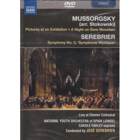 Modest Mussorgsky / Pictures at an Exhibition / A Night on Bare Mountain // National Youth Orchestra of Spain / José Serebrier