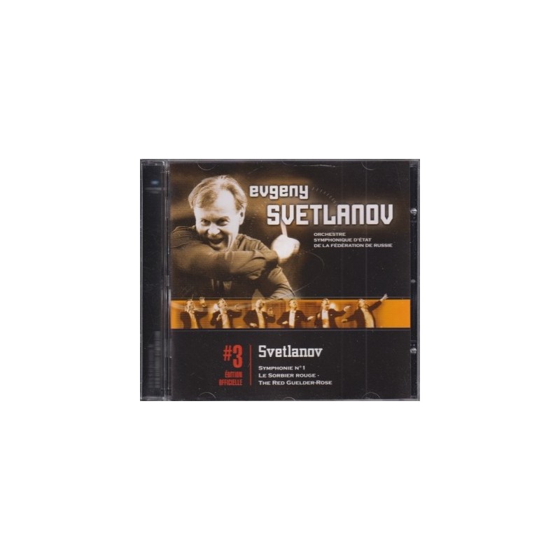 Evgeny Svetlanov / Symphony No. 1 / Le Sorbier rouge / KÄYTETTY CD // Russian State Symphony Orchestra / Evgeny Svetlanov