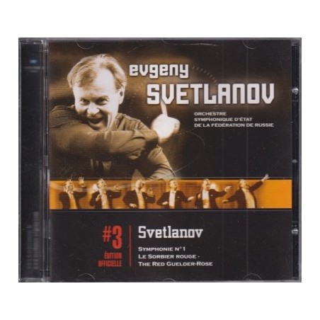 Evgeny Svetlanov / Symphony No. 1 / Le Sorbier rouge / KÄYTETTY CD // Russian State Symphony Orchestra / Evgeny Svetlanov