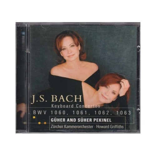 J.S. Bach / Keyboard Concertos / KÄYTETTY CD // Güher & Süher Pekinel
