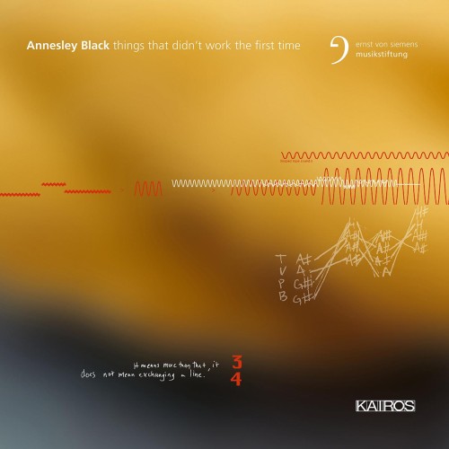 Annesley Black / Things That Didn't Work the First Time