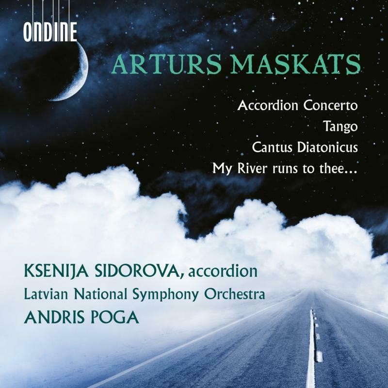 Arturs Maskats / Accordion Concerto / Tango / Cantus / My River // Ksenija Sidorova / Latvian National Symphony Orchestra / Andris Poga