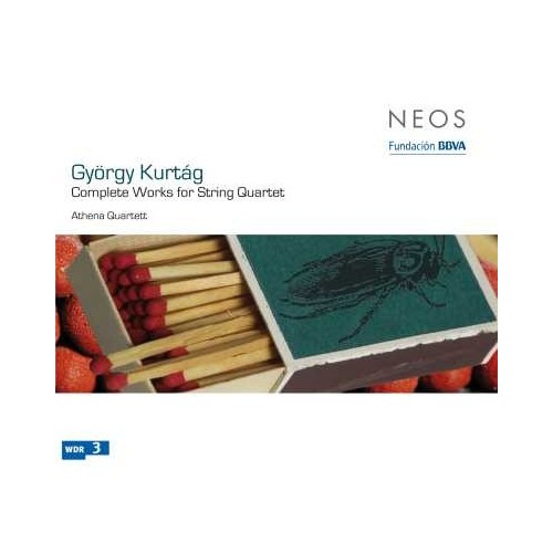 György Kurtág / Complete Works for String Quartet // Athena Quartett