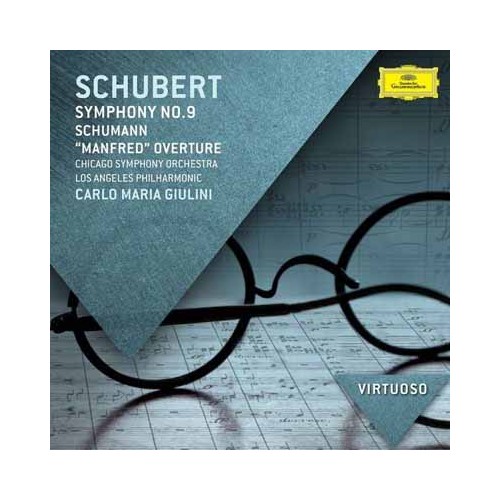 Franz Schubert / Symphony no. 9 / Robert Schumann / Manfred Overture // Carlo Maria Giulini