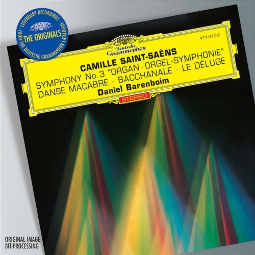 Camille Saint-Saëns / Symphony No. 3 “Organ” / Danse Macabre // Gaston Litaize / Chicago Symphony Orchestra / Daniel Barenboim