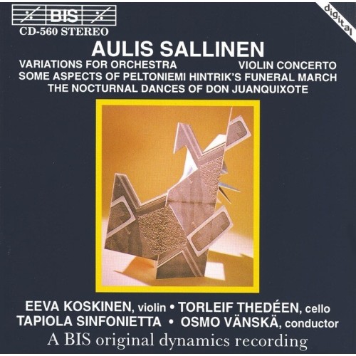 Aulis Sallinen / Violin Concerto / The Nocturnal Dances of Don Juanquixote // Eeva Koskinen / Torleif Thedéen / Tapiola...