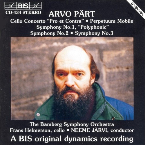 Arvo Pärt / Symphonies 1 - 3 / Cello Concerto // Bamberg Symphony Orchestra / Frank Helmerson