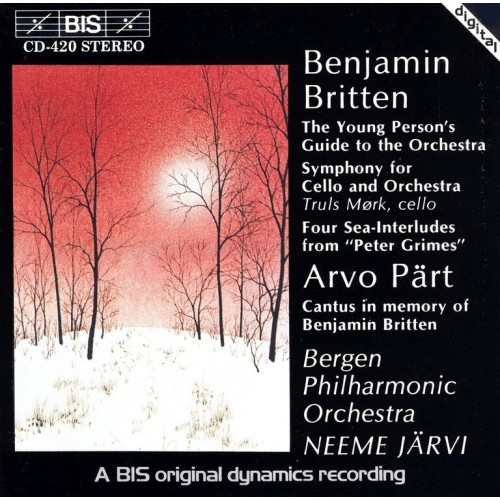 Benjamin Britten / Young Person's Guide / Symphony for Cello and Orchestra // Truls Mørk
