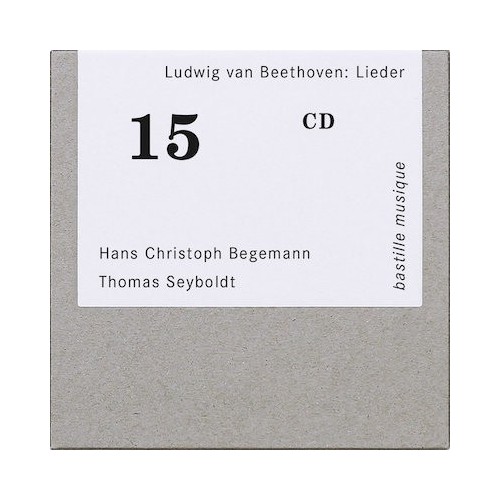 Ludwig van Beethoven / Lieder // Hans Christoph Begemann / Thomas Seyboldt
