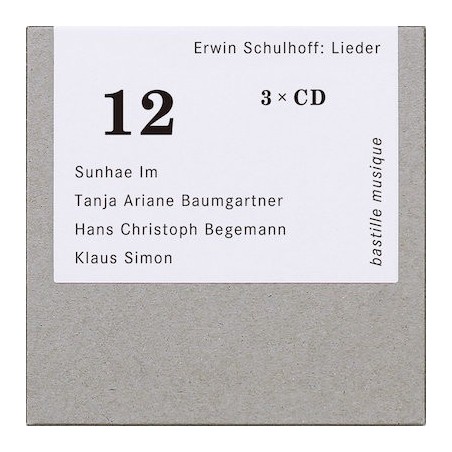 Erwin Schulhoff / Lieder (Complete) // Sunhae Im / Tanja Ariane Baumgartner / Hans Christoph Begemann / Klaus Simon