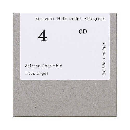 Zafraan Ensemble / Klangrede // Eres Holz / Johannes Boris Borowski / Stefan Keller