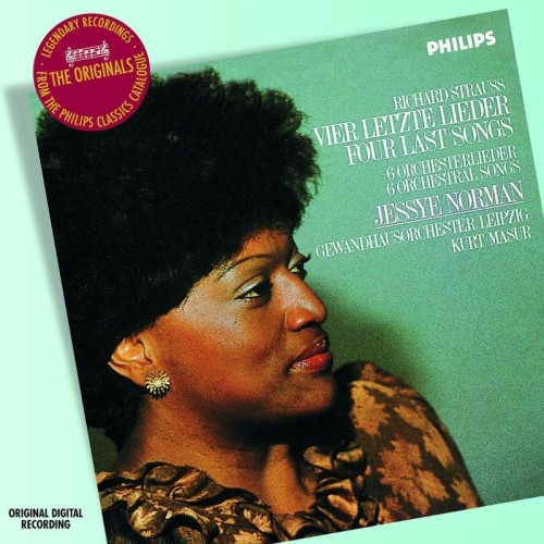 Richard Strauss / Vier letzte Lieder / Orchestral Songs // Jessye Norman / Gewandhausorchester Leipzig / Kurt Masur