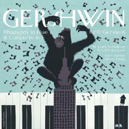 George Gershwin / Rhapsody in Blue / Concerto in F // Kirill Gerstein / Gary Burton / Storm Large / St. Louis Symphony / David Robertson