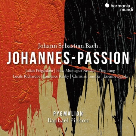 J.S. Bach / Johannes-Passion // Julian Prégardien / Huw Montague Rendall / Ying Fang / Lucile Richardot / Laurence Kilsby / Christian Immler / Étienne Bazola / Pygmalion / Raphaël Pichon