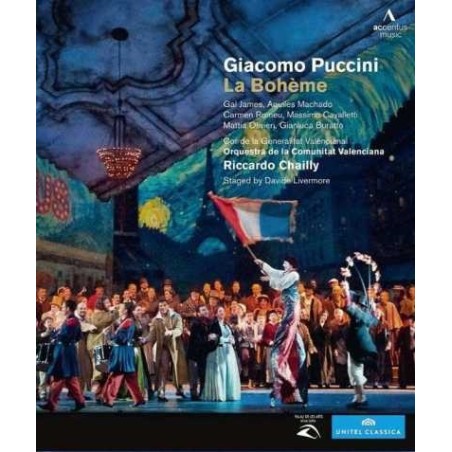 Giacomo Puccini / La Bohème // Gal James / Aquiles Machado / Massimo Cavalletti / Orquestra de la Comunitat Valenciana / Riccardo Chailly